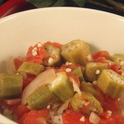 The Lady and Sons Okra and Tomatoes ( Paula Deen )