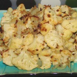 French Roasted Cauliflower With Thyme