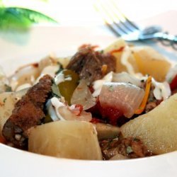 Bayrischer Gulasch: German Goulash Stew - Crock Pot or Oven