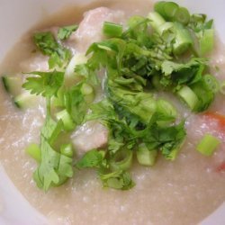 Chicken and Vegetables Congee (Chok)