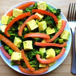 Tofu and Broccoli Stir-fry
