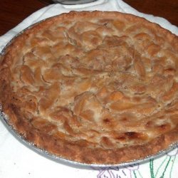 Hill Country Peach Custard Pie