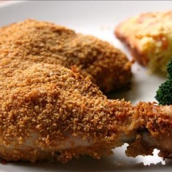 Oven Fried Chicken With Corn Flakes