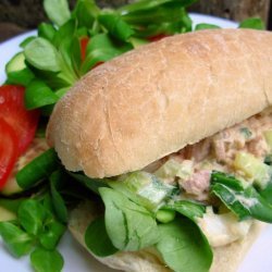 Good News–bad News Tuna Salad “salad” Sandwich