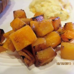 Roasted Butternut Squash in Brown Butter and Nutmeg