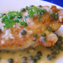 Skillet Lemon Chicken With Capers