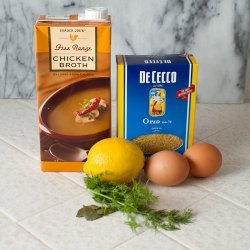 Avgolemono Soup (Greek Egg-Lemon Soup)