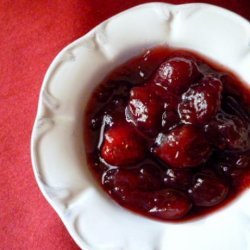 Cranberry Strawberry Sauce - Thanksgiving Christmas