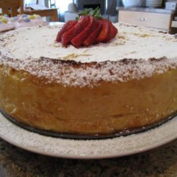 Pastiera With Strawberry Sauce -  Easter Ricotta Cake