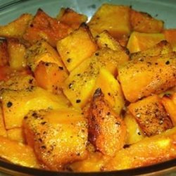 Butternut Squash With Garlic and Olive Oil