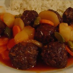 Sweet and Sour Meatballs (Oriental Sweet and Sour  Meatballs)