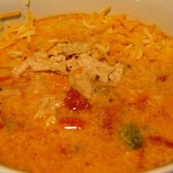 Chicken Cheese  Enchilada Soup