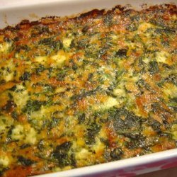 Spinach & Cheese Casserole