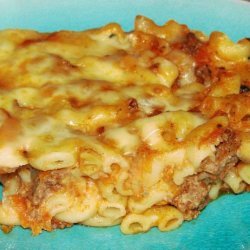 Beef, Cheese, and Noodle Bake