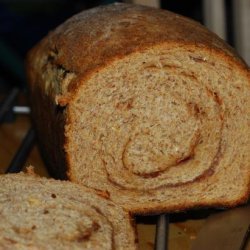 Rustic Wheat Cinnamon Raisin Bread