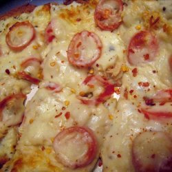 Margherita Pizza ( White Pizza )