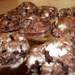 Chocolate Gooey Butter Cookies - Paula Deen