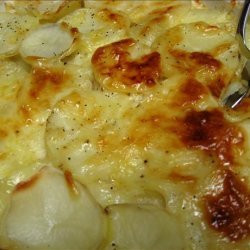 Lightened Scalloped Potatoes With Cheese