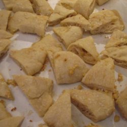 Kittencal's Garlic Baked Pita Chips