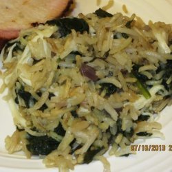 Spanakoryzo (Spinach and Rice)