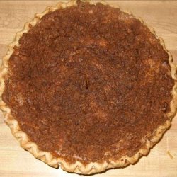 Pumpkin Pie With Streusel  Topping
