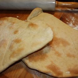 My Rough Khoubz -- Moroccan Flat Bread.