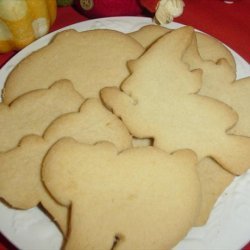 Aunt Zana's Amish Sugar Cookies (Eggless)