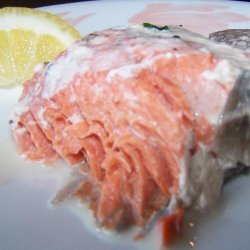 Salmon in Cream