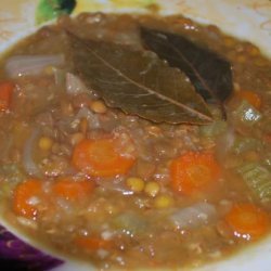 Pressure Cooker Lentil Soup