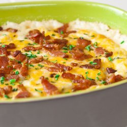 Mashed Potatoes With Bacon and Cheddar