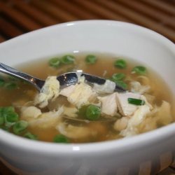 Egg Drop Soup With Chicken - 2 Ww Pts.