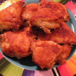 Tater-dipped Oven Fried Chicken