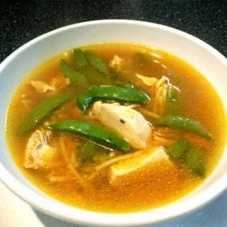 Ginger-Chicken Noodle Soup (Crock Pot)
