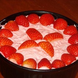 Strawberry Jello Fluff Dessert
