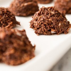 Chocolate No-Bake Macaroons