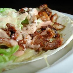 Mexican Chicken Wrap * Chicken Fajita * Applebee's Copycat