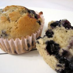 Very Simple Blueberry Muffins