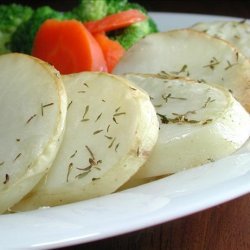 Sozzled Potatoes