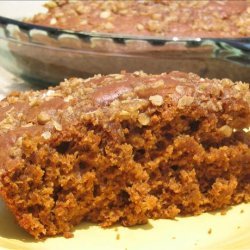 Gingerbread Streusel Cake