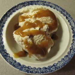 Easy Microwave Peanut Butter Ice Cream Topping