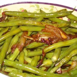 Green Beans With Caramelized Onions