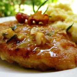 Chicken Cutlets With Bacon, Rosemary and Lemon