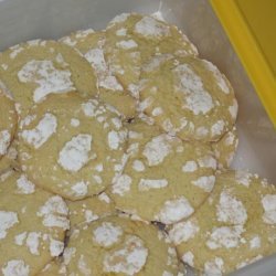 Lemon Luscious Snow Cap Cookies