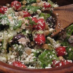 Greek Chicken Salad with Lemon-Herb Dressing